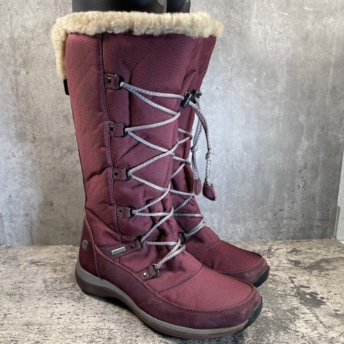 Clarks Wave Walk GoreTex Winter Lined Warm Snow Waterproof Boots Women