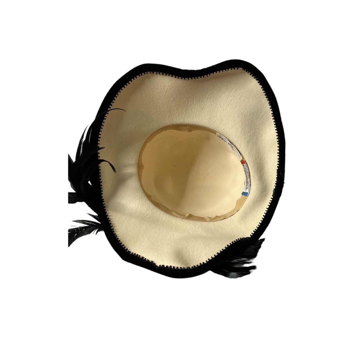 Vintage Mr. John Classic High Hatters Ivory Black  display picture 2