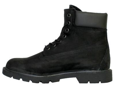 Timberland 6-Inch Basic W/Padded Collar Waterproof Black Men's