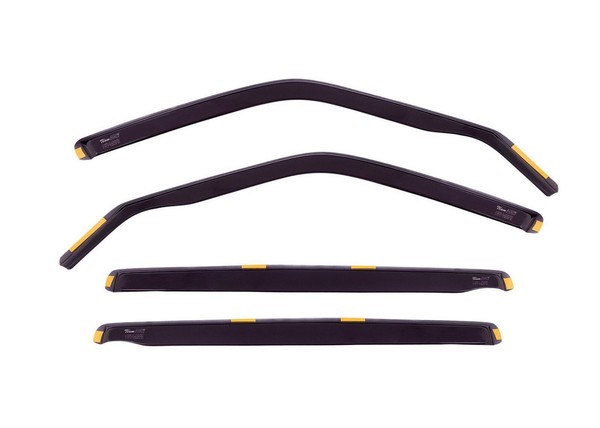 Windabweiser Regenabweiser Heko FüR Honda Civic Tourer 2016-2021 4-Tlg-image