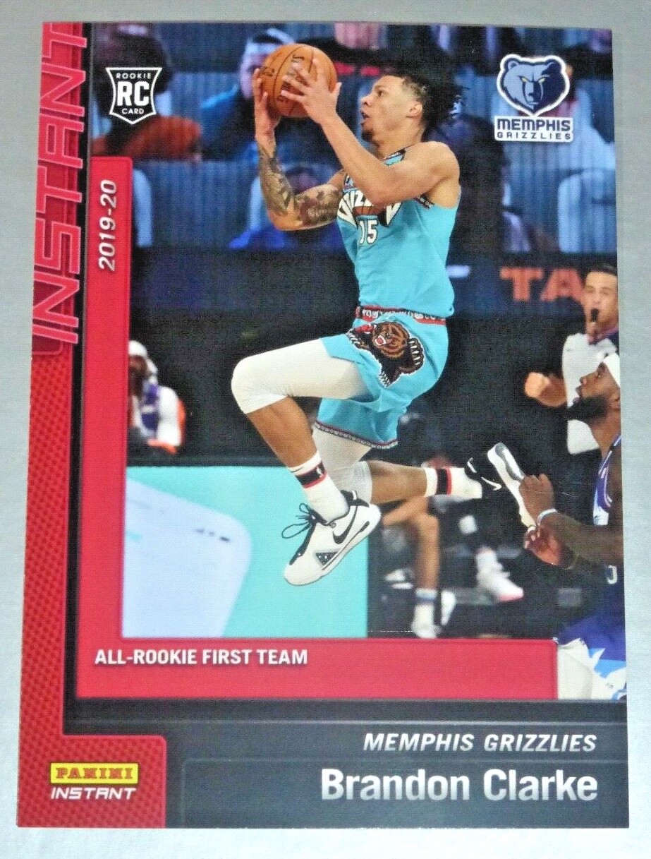 2019-20 2020 PANINI INSTANT ALL ROOKIE TEAM BRANDON CLARKE #200 MEMPHIS GRIZZLIE