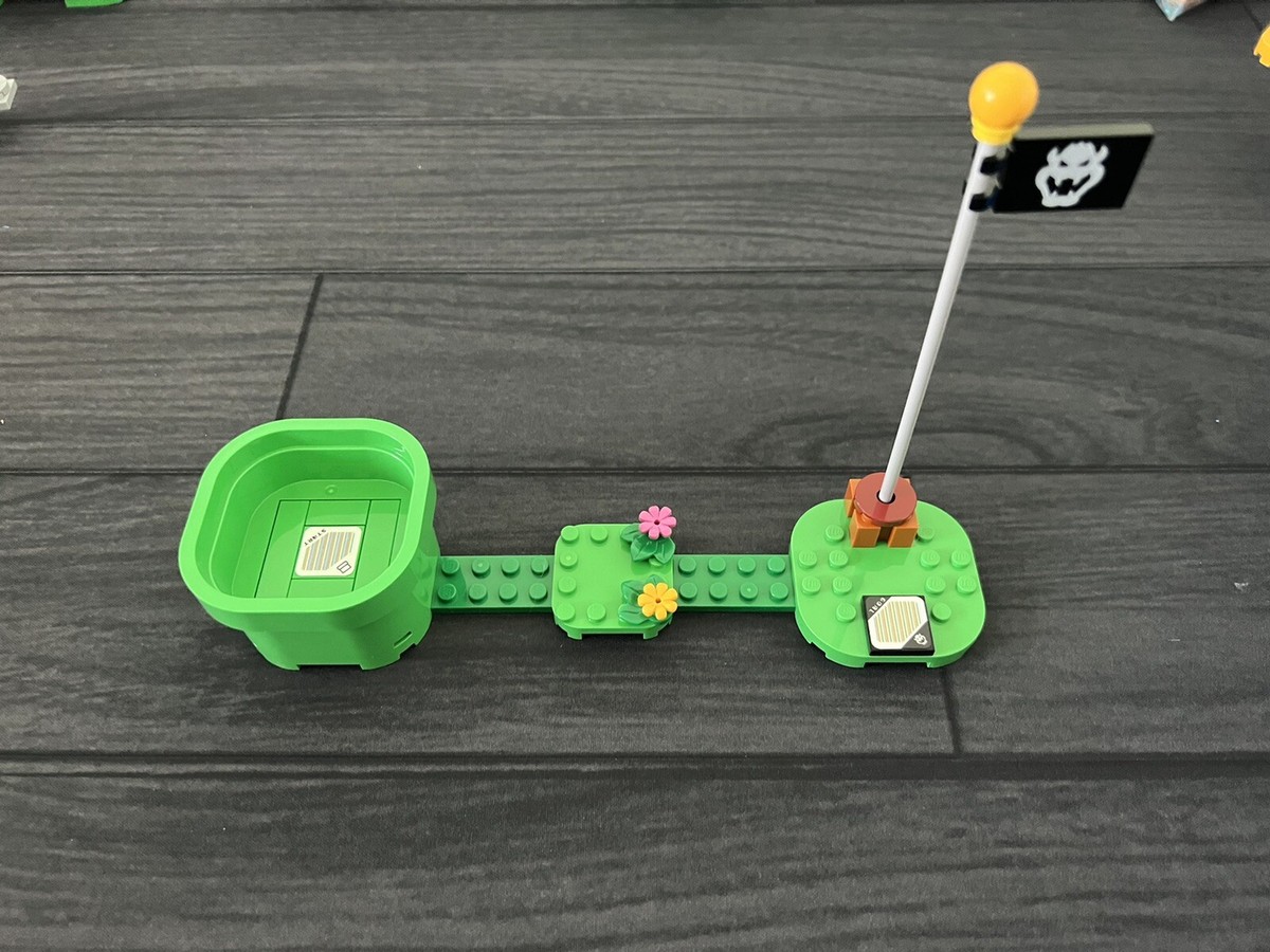 LEGO Super Mario Adventures | Warp Pipe, Platform and Goal Flag