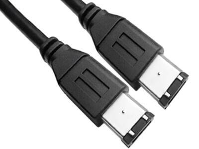 NEW 6ft FIREWIRE CABLE 6 PIN to 6 PIN For PC and MAC (3022)