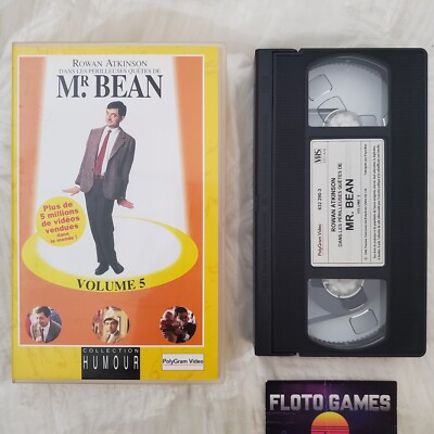 Original VHS FR: Mr Bean Volume 5 - 1993 - Floto Games