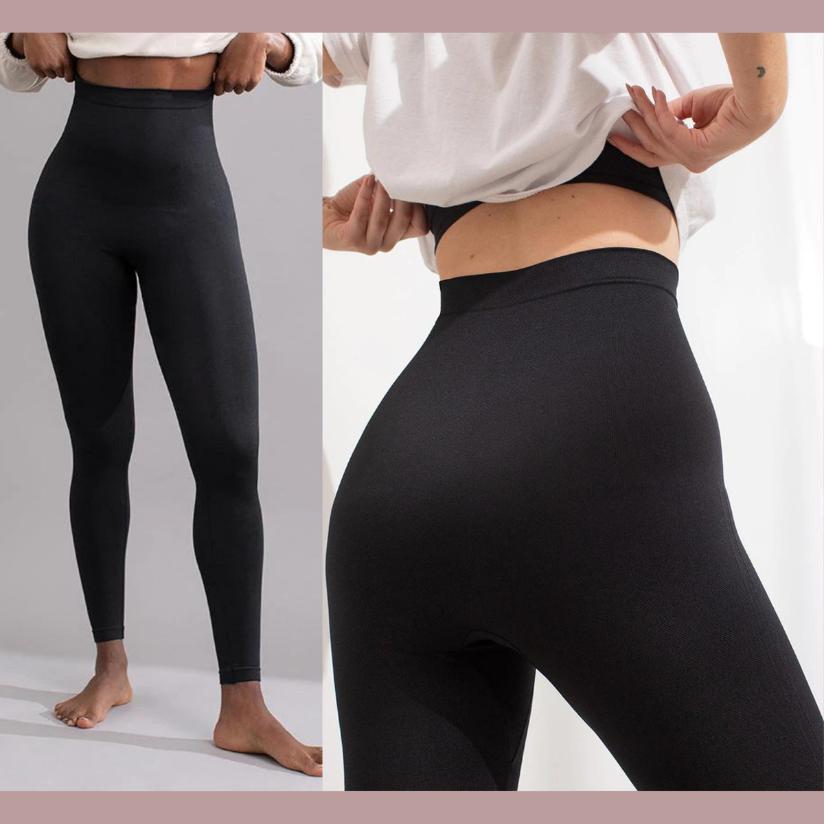 Empetua Black High Waisted Shaping Leggings Size M Size M - $31 - From Kealy