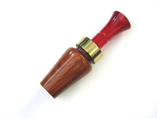 Custom Crafted American Black Walnut Duck Call with insert by "Echo Calls"