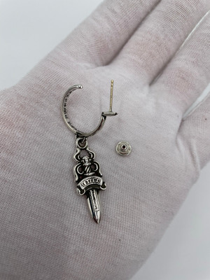 Chrome Hearts Dagger Earring | eBay