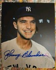 Johnny Blanchard Signed Autograph 8x10 Photo New York Yankees  — photo 3