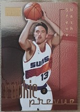 1996-97 Skybox Premium Basketball- Rookie Prevue #R-12 STEVE NASH RC Rookie Suns