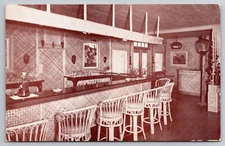 Clara May Downey's OIney Inn Islamorada Monroe County Florida c1940 Postcard