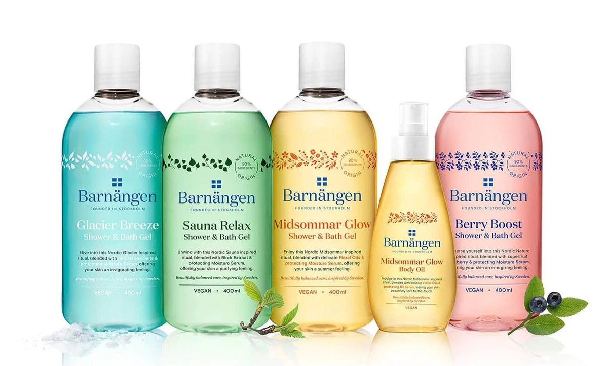 Shower gel outlet with lotion