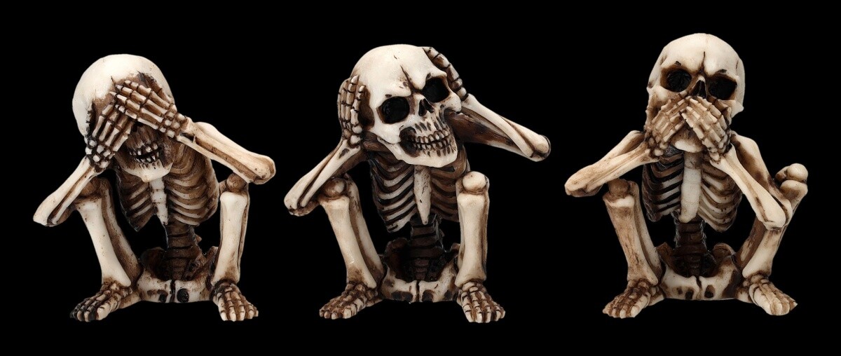 Gothic Decoration Figure Skeleton Figures - Nothing Evil Skellingtons - Fantasy