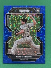 2022 Panini Prizm - Reiss Knehr RC - BLUE DONUT CIRCLES PARALLEL #'d 39/199 RARE