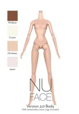 12.5" Nu Face 3.0 Japan Skin Tone Articulated Body~NIP