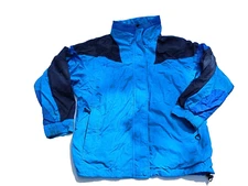 Vintage Columbia Bugaboo Jacket Women L  Blue Black Colorblock 90s 