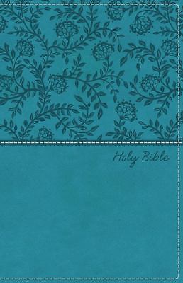 KJV, Deluxe Gift Bible, Leathersoft, Teal, Red Letter, Comfort Print: Holy Bible