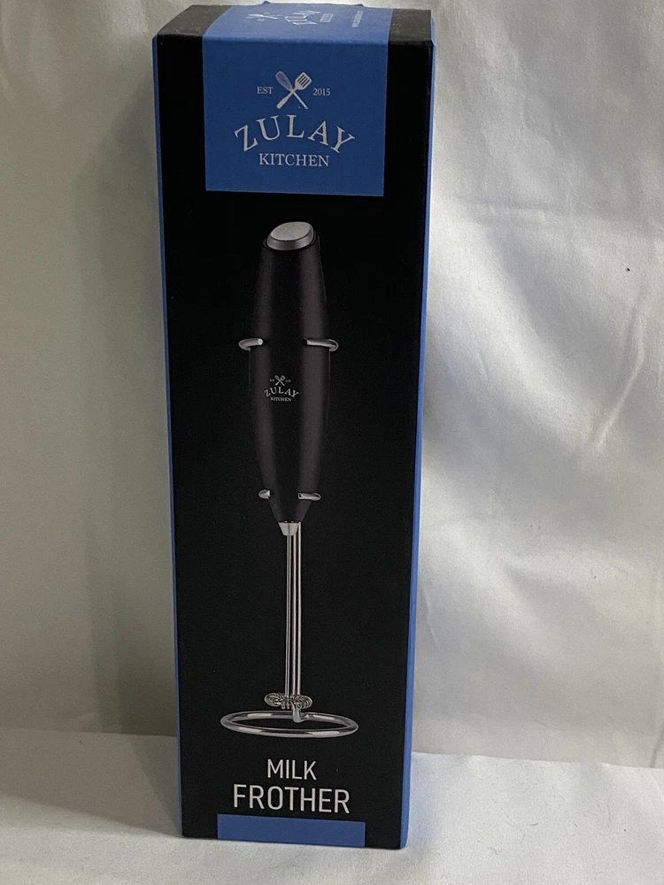 Zulay Kitchen Electric Milk Frother No Batteries Included New in Box