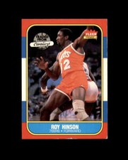 1986-87 Fleer #46 Roy Hinson NM-MT+ 76ers Break 1
