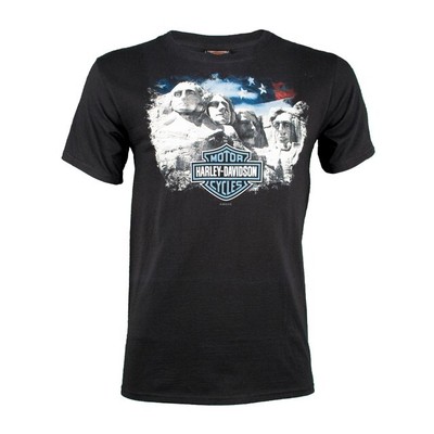 Black Hills Harley-Davidson  Men's Proud Scene Short Sleeve T-Shirt