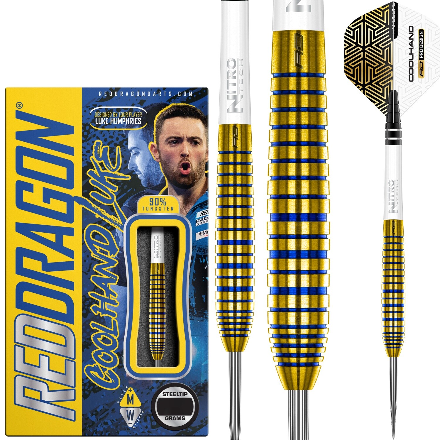 Красный дракон - Люк Хамфрис TX3 Gold SE - Steeldart 20090₽