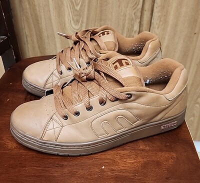 Etnies Callicut E-Collection Brown Leather Vintage Puffy Skate