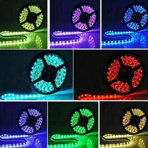 Bright 12V 5M 16.4ft 3528 5050 5630 RGB SMD 300 LEDs Flexible Strip light Lamp - Picture 6 of 16