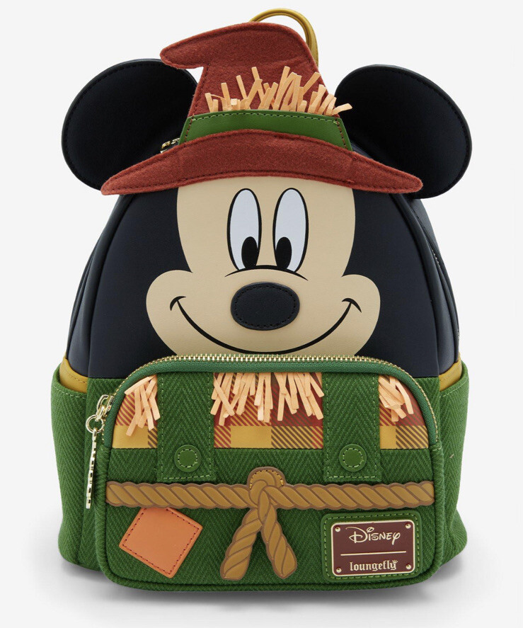 Loungefly Disney Mickey Mouse Scarecrow Mini Backpack BoxLunch