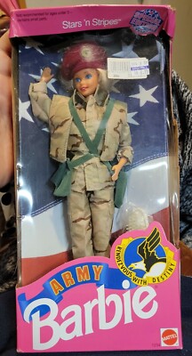 Stars And Stripes Army Barbie Rendezvous Destiny Special Edition