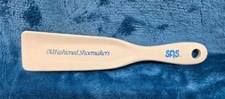 Old Fashioned Shoemakers SAS Advertising Shoe Horn 7" Plastic Crystal Tex USA