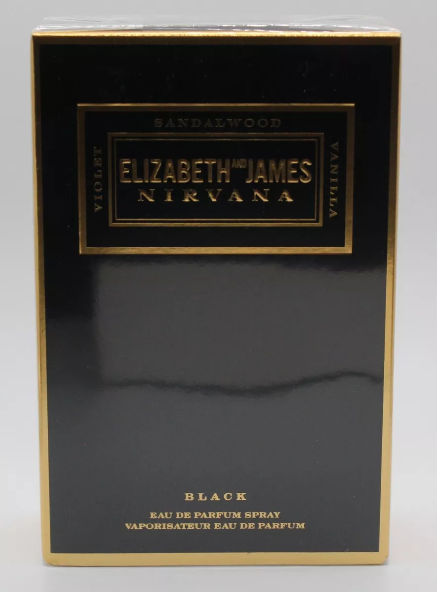 Elizabeth James Nirvana Black 1.7 Oz Eau de Parfum Spray For Women SEALED