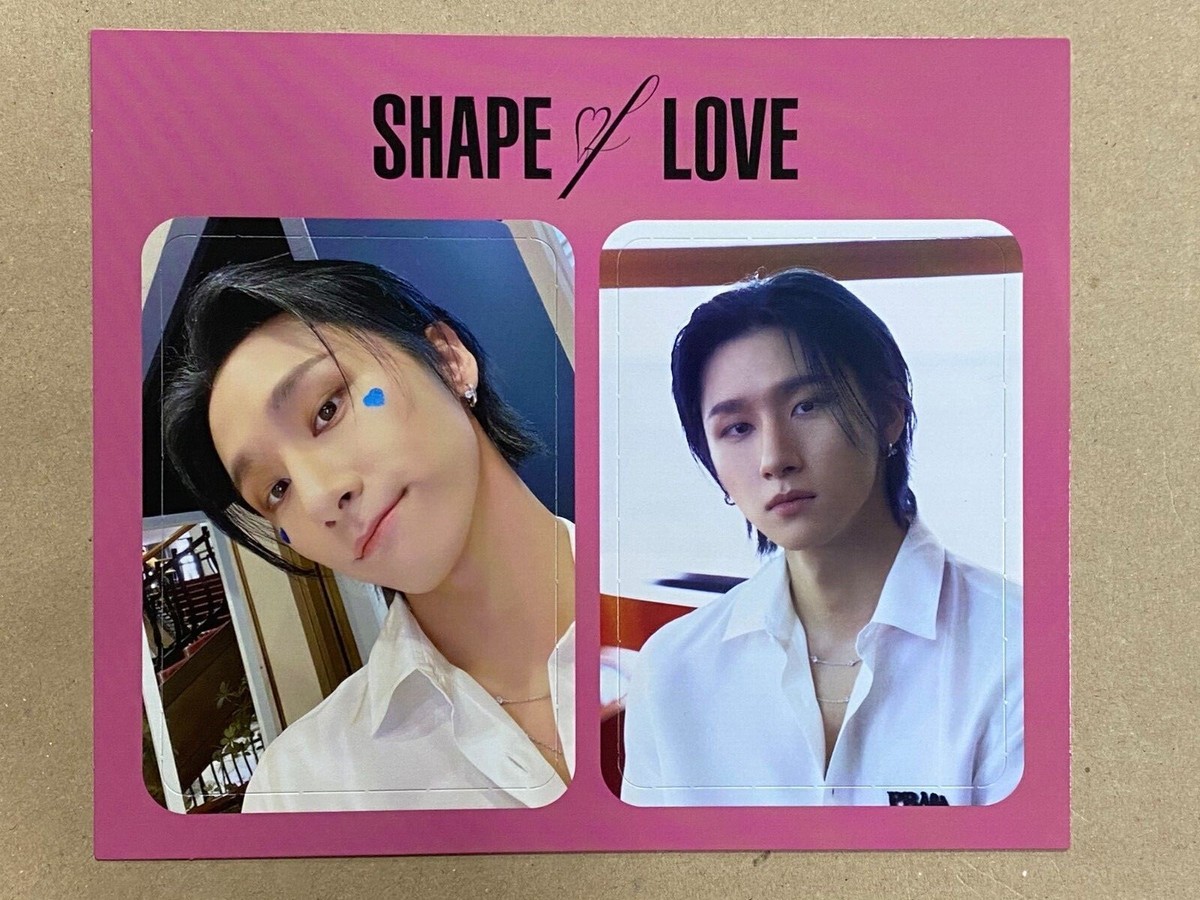 MONSTA X SHAPE of LOVE 11TH MINI ALBUM STARSHIP SQUARE PHOTOCARD