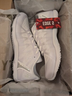 VARSITY EDGE 2.0 CHEER SHOE (White) Size 5.5