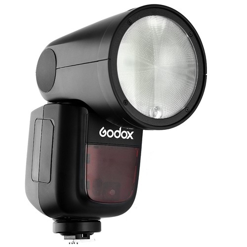Godox V1S 2.4G TTL 1/8000 HSS Round Head Speedlite+95CM Grid Softbox Stand Kit - Picture 5 of 12