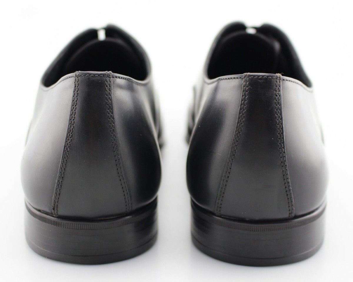 Salvatore Ferragamo 9.5 D Remigio Black Salvatore Ferragamo Shoes Mens 9 EE Brown Leather Remigio  main image 2