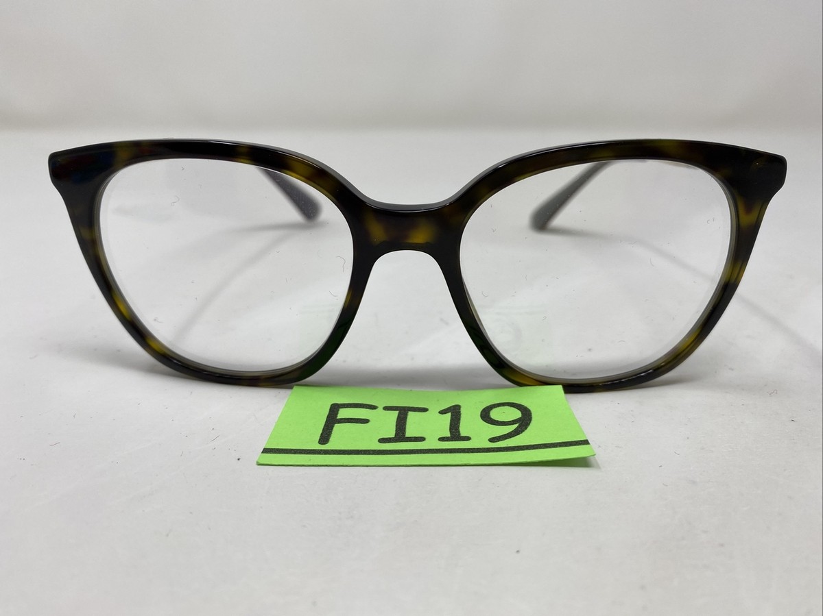 Prada Italy VPR 111 2AU-101 51-17-140 Tortoise Full Rim Eyeglasses
