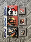 Nintendo Game Boy Bundle w/ Booklets- Mortal Combat, James Bond, Batman Forever