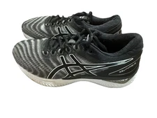 Asics Gel-Nimbus 22 Black White Running Shoes  Women's Size 8.5 1012A587