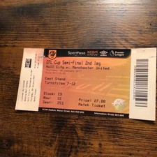 2016/17  Hull City v Manchester United EFL Cup Semi Final
