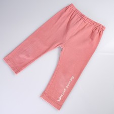 X-girl Stages Logo Leggings Pants Size 3 4 Pink Harajuku Japan Y2K