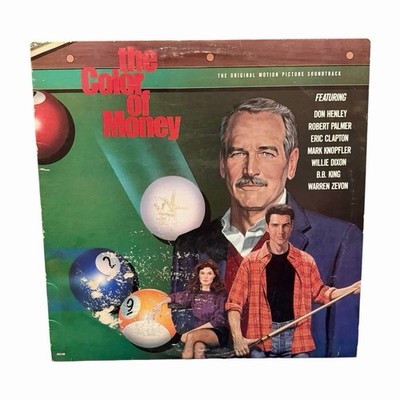  The Color of Money  Soundtrack LP/MCA-6189 Clapton, BB King, Don Henley, Zevon