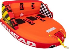 Airhead Super Mable, 1-3 Rider Towable Tube for Boating Super Mable