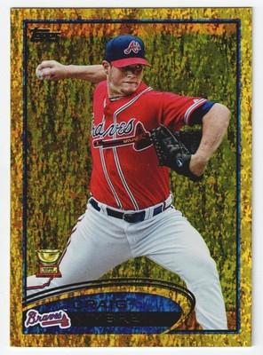 2012 Topps Series 1 Craig Kimbrel Rookie Cup Gold Sparkle Foil #87 Braves