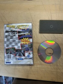 Daytona USA (Sega Saturn, 1995) CIB Complete w Manual + Reg Card Perfect MINT