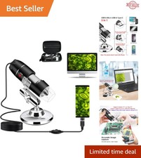 High Magnification USB Digital Microscope 1000x - Compatible with All Devices