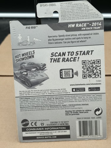 HOT WHEELS 2014 HW RACE #143 FIG RIG - Bild 2 von 2