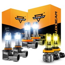 AUXBEAM Fanless LED Headlight Fog Light 6500K 3000K For Honda CR-V CRV 2015-2025