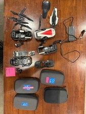 DJI Mavic Air Lot of 4 Drones PARTS ONLY Gimbals Motors Boards + 4 Cases Charger