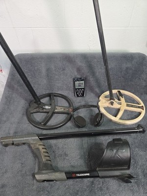 XP Deus 1 Metal Detector With 9 Inch Coil HF Coil - No Charging Cord