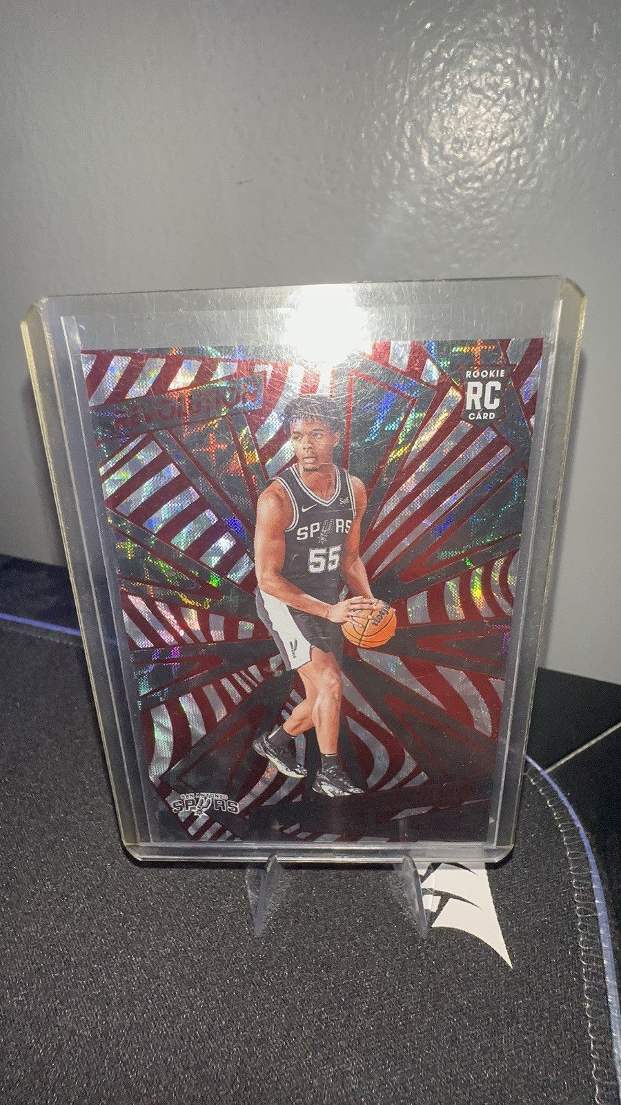 2024-25 Panini Revolution Red Scope Harrison Ingram #103 Red Swirl (RC) /135