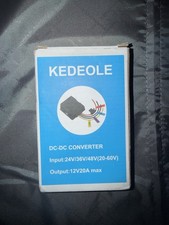 24V 36V 48V to 12V 20A Step Down Converter-Golf Cart Voltage Reducer